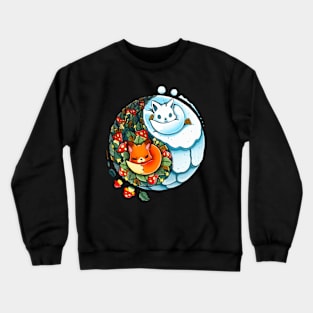 YingYang Foxes Crewneck Sweatshirt